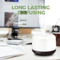 Pniaw 500ml large capacity diffuser providing up to 15 hours of run time with auto-off waterless protection, ideal for long work sessions.